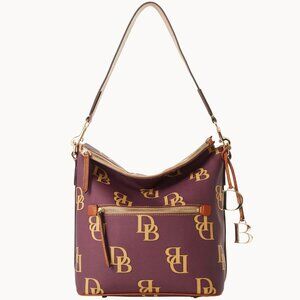 Dooney & Bourke Monogram Large Sac - Wine - BMONO1967WNKR